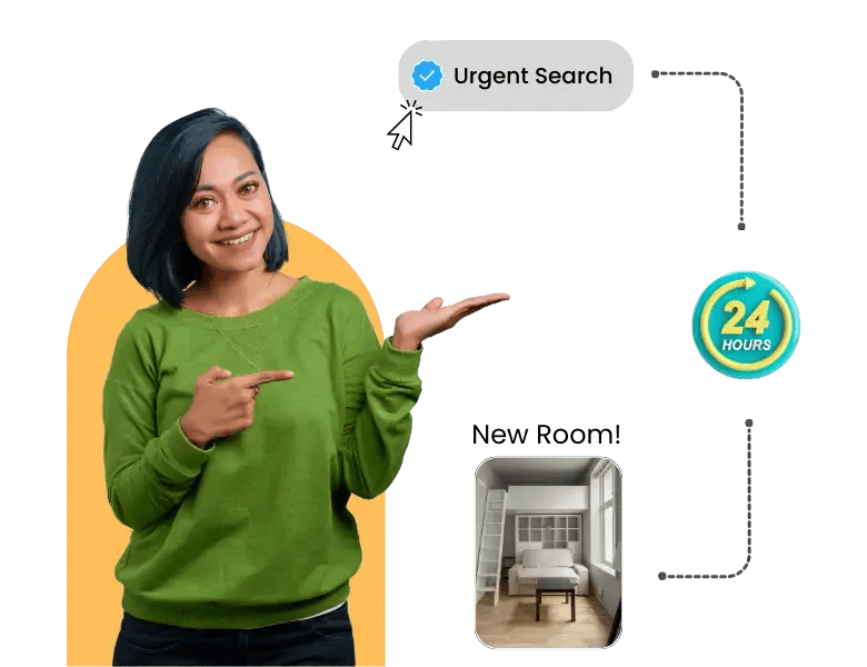 Dubai Room search within 24 hr