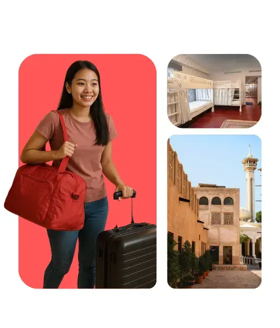A burmese girl moving to a room in Bur Dubai A burmese girl moving to a room in Bur Dubai